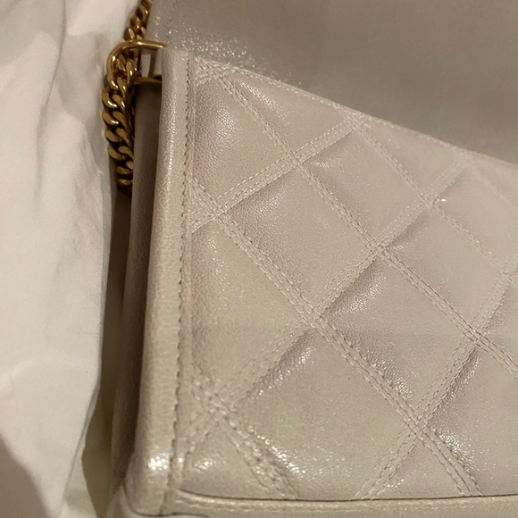 Saint Laurent Becky Quilted Chain Wallet Authentic - Picture 3 of 15